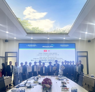 Đón tiếp long trọng Tổng Lãnh sự quán Nhật bản cùng các doanh nghiệp Nhật Bản đến tham quan và khảo sát KCN Cầu Cảng IMG Phước Đông