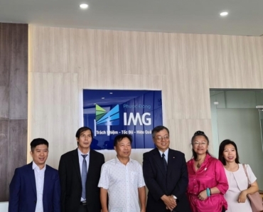 KCN Cầu Cảng IMG Phước Đông tiếp đón Cán bộ Ban ngành và đoàn Doanh nghiệp Đài Loan