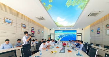 Lãnh đạo UBNd tỉnh Long An thăm, chúc Tết doanh nghiệp IMG Phước Đông